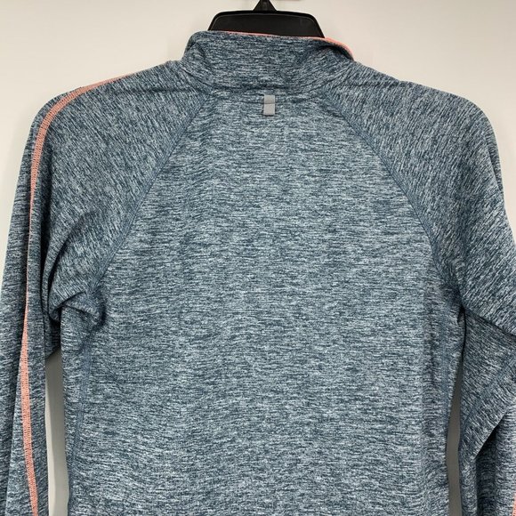 Nike Top Blue Pink Element 1/2 Zip Pullover Long Sleeve Running - Picture 5 of 8